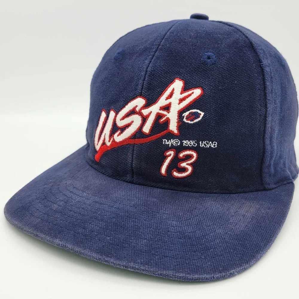 USA Basketball Vintage 90s Sports Specialties Snapback Hat - 1996 Dream Team
